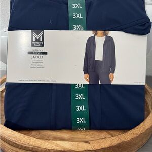 Member's Mark Women's Navy Travel Jacket 3XL